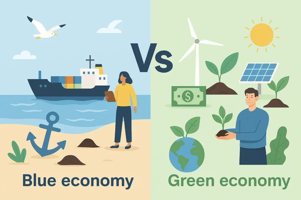 Blue Economy Vs Green Economy Compared
